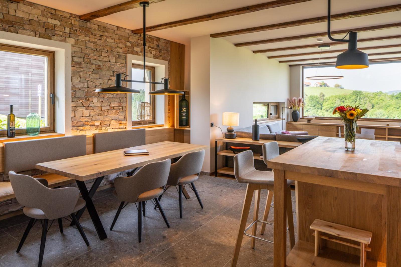 Apartmán Steirerblicke - Am Winzerkogel Leibnitz Exteriér fotografie