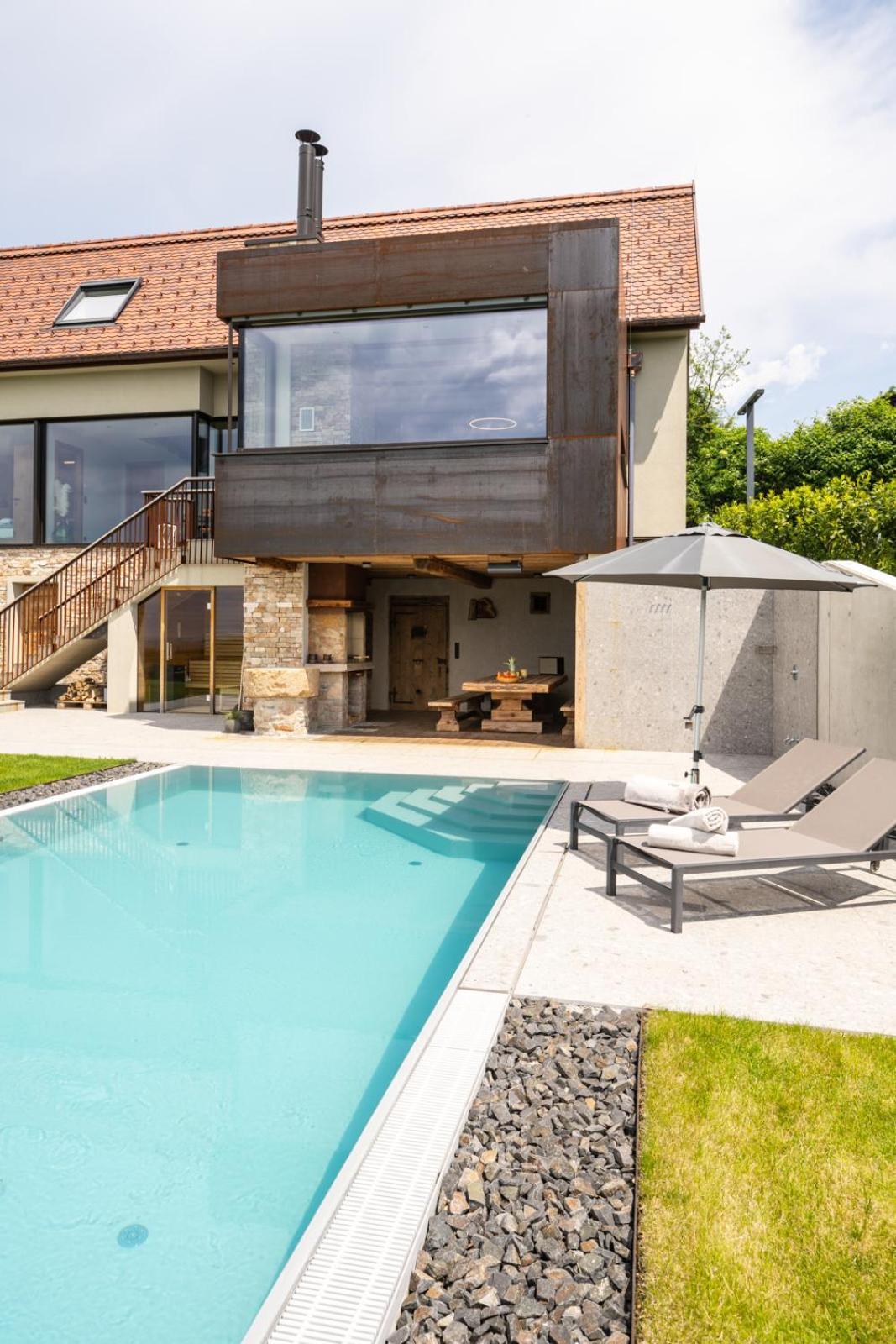 Apartmán Steirerblicke - Am Winzerkogel Leibnitz Exteriér fotografie